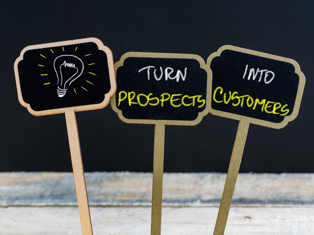 panneau montrant les enjeux de la prospection